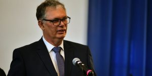 Dani Zsolt baptista lelkipásztor kenyéráldást mondott.