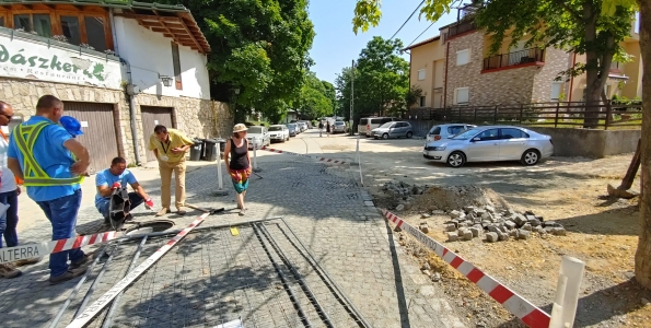 belvárosi csatornaberuházás